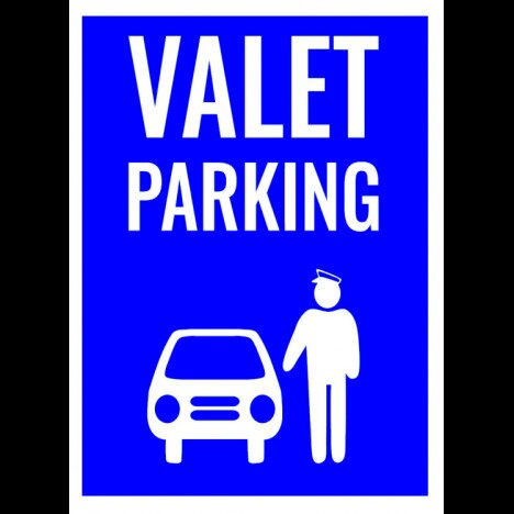 indicator valet parking