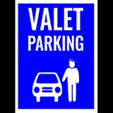 indicator valet parking